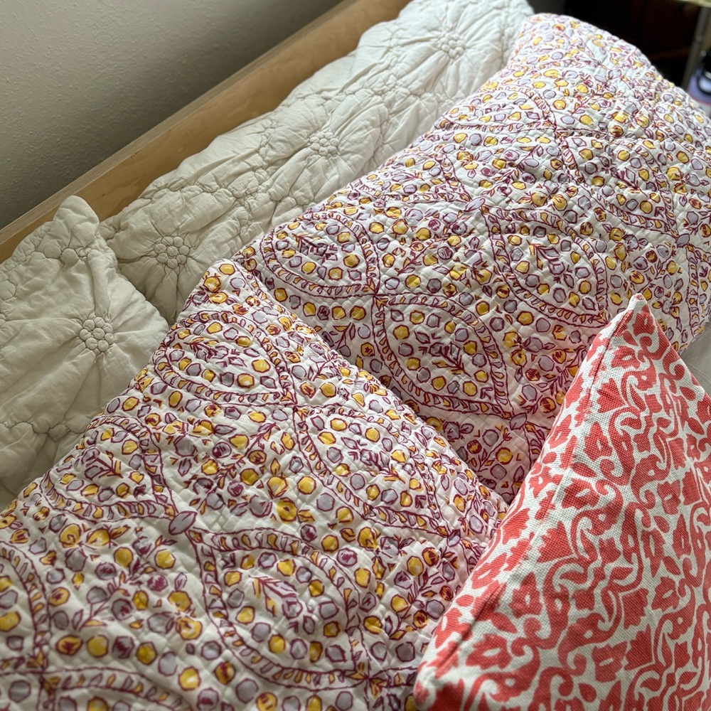 John Robshaw Quilted Standard Sham Set (2)